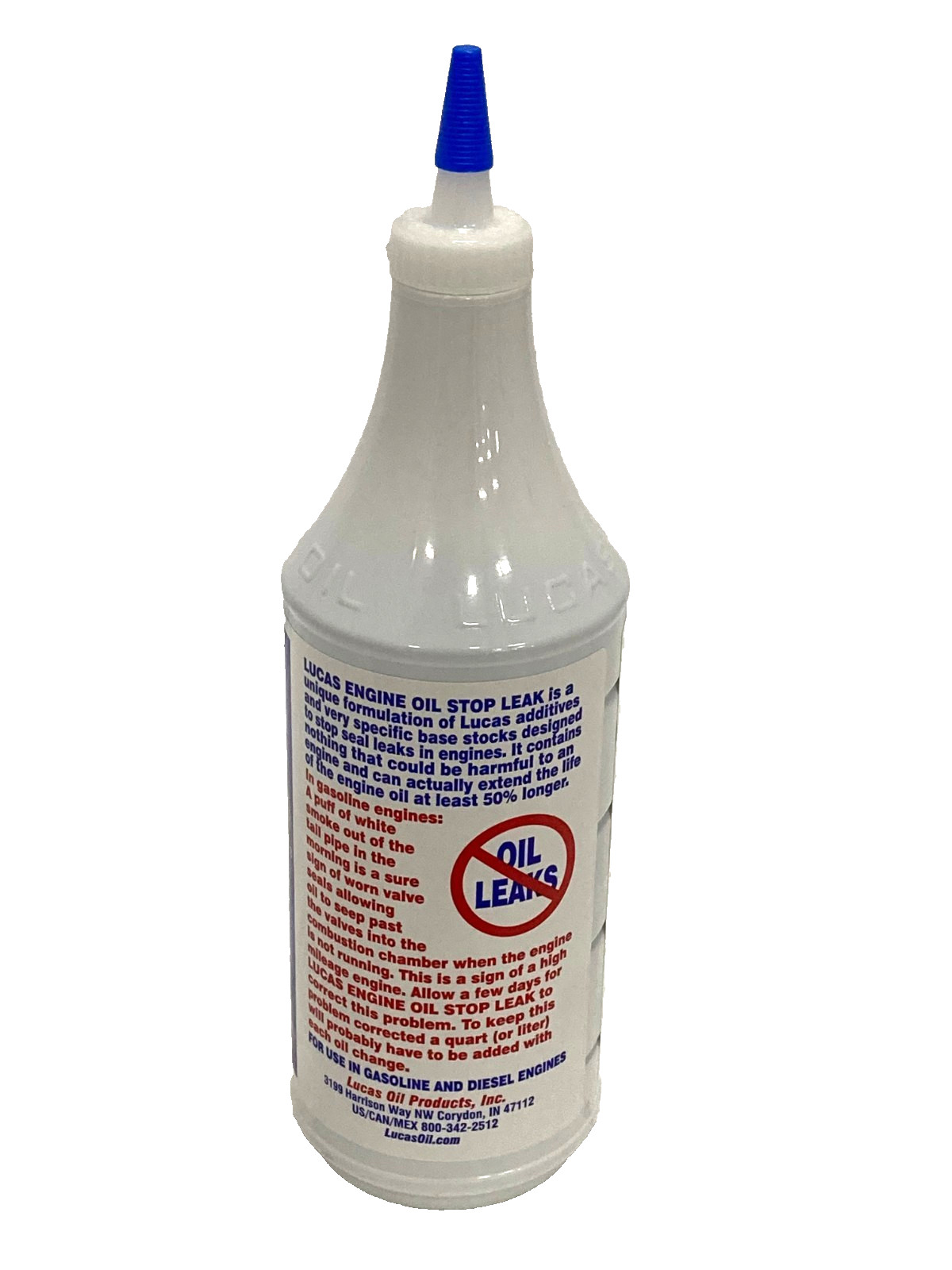 Lucas Engine Oil Stop Leak Petroleum Additive, 32 fl oz, Case of 12