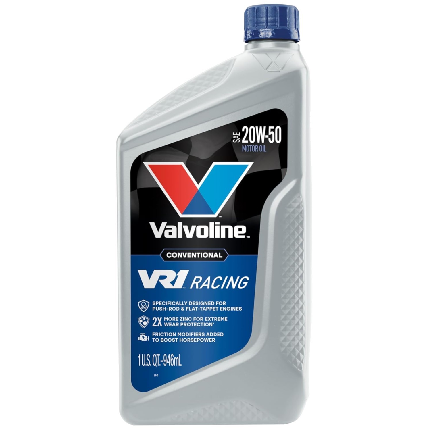 VR1 Racing SAE 20W-50 – Anti-Wear Protection, 6 Pack