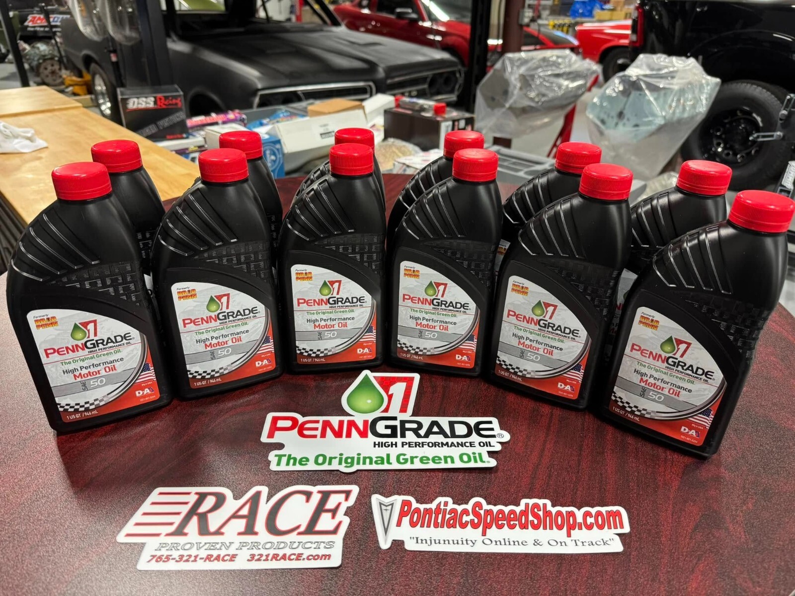 Brad Penn PennGrade1 Penn Grade SAE 50 High Zinc Performance Oil 12 Quart Case