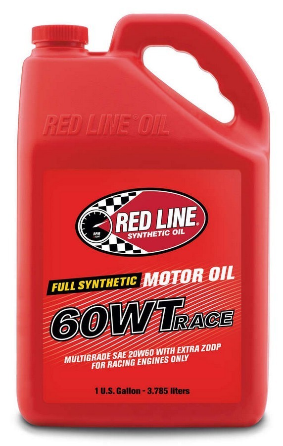 Red Line Motor Oil – 60W Racing – 20W60 – Synthetic – 1 gal – Each