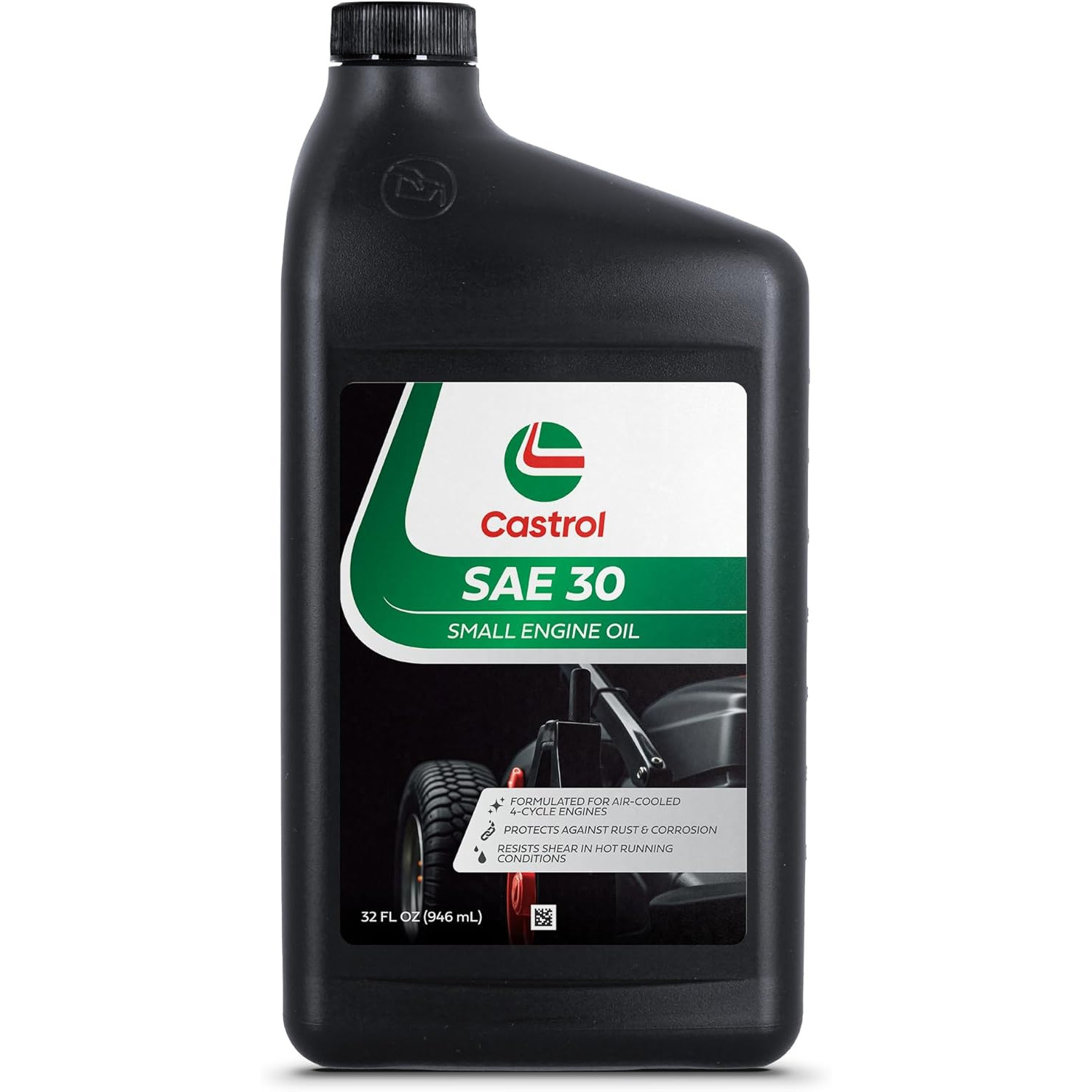 Castrol 215306 SAE 30 Small Engine Oil For 4-Cycle Engines – 1 Quart (32oz)