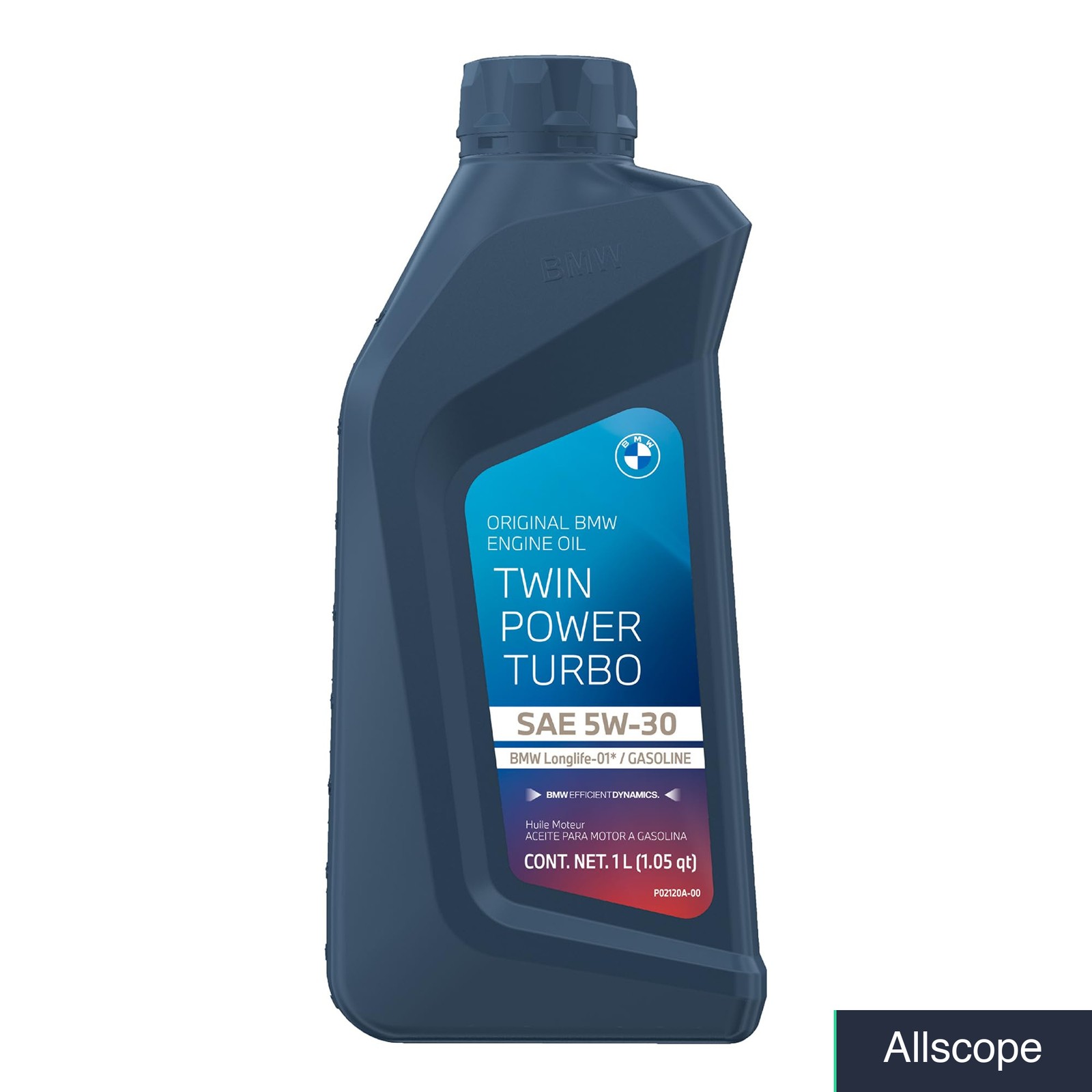Synthetic Motor Oil 5W-30 for BMW LL-01 Longlife Extended Drain 1 Qt