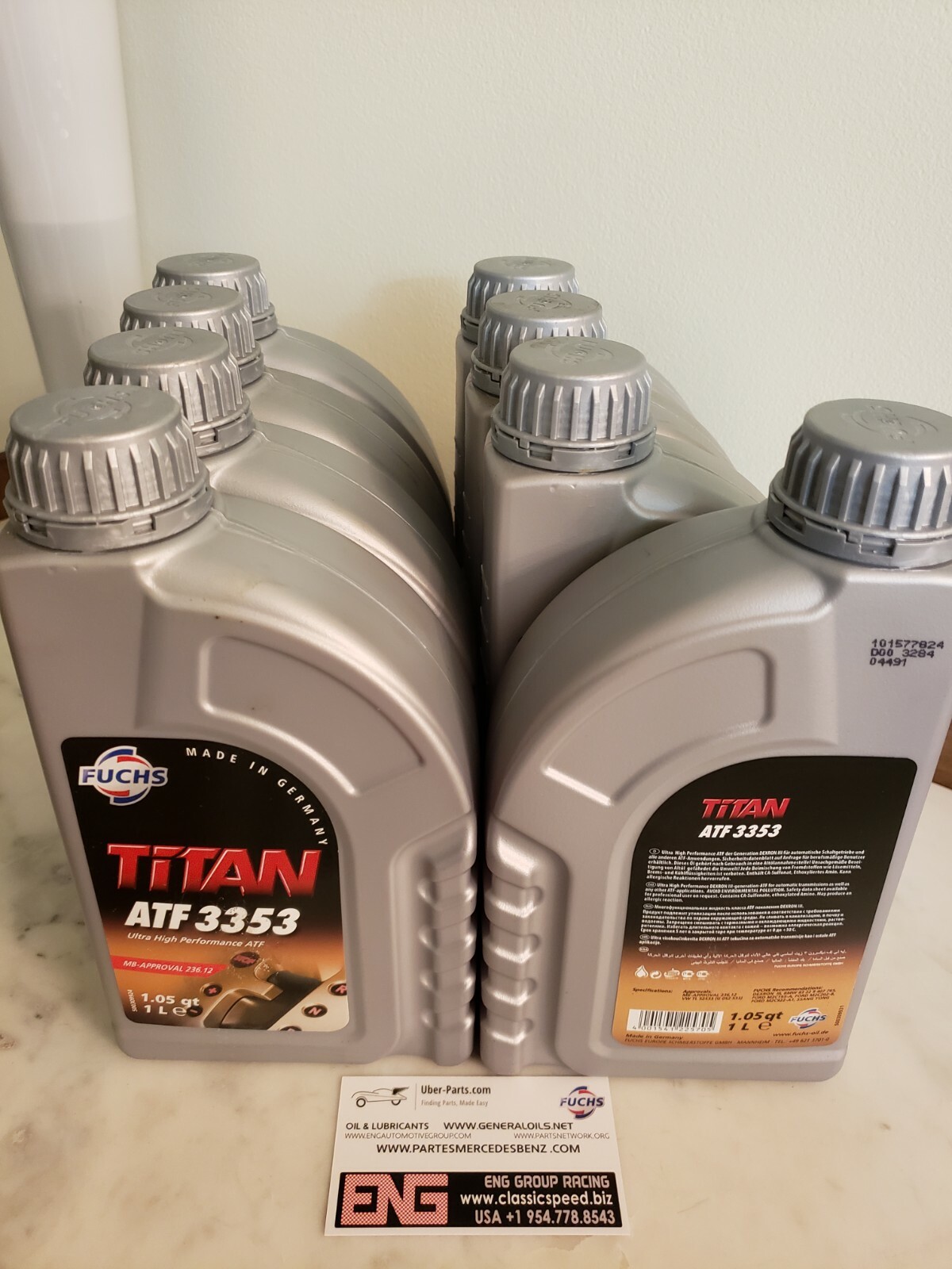 ENG-FUCHS TITAN ATF 3000 MERCEDES-BENZ, BMW, VW, PORSCHE @ 6L | DEALER