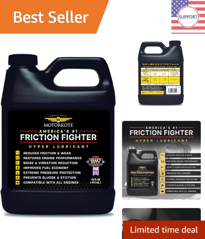 16oz Hyper Lubricant for Enhanced Engine Performance & Long-Lasting Protection