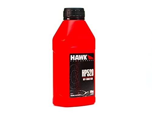 Hawk HP520 High-Performance Brake Fluid DOT 4 High Temp 500 degrees Faranheight
