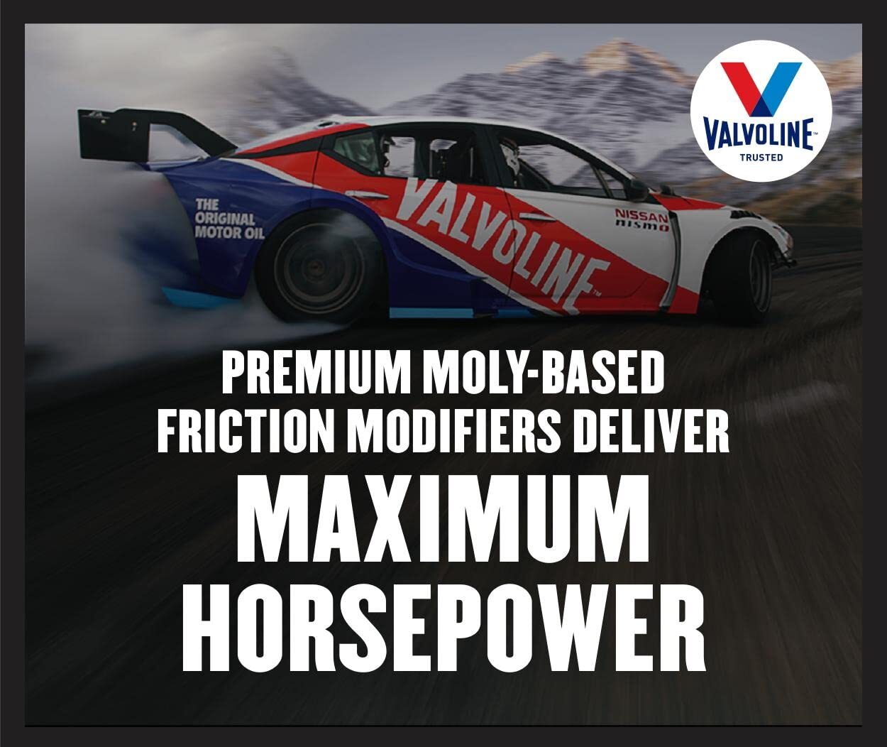 Valvoline VR1 Racing Motor Oil SAE 50 1 QT – Case of 6 for High Performance