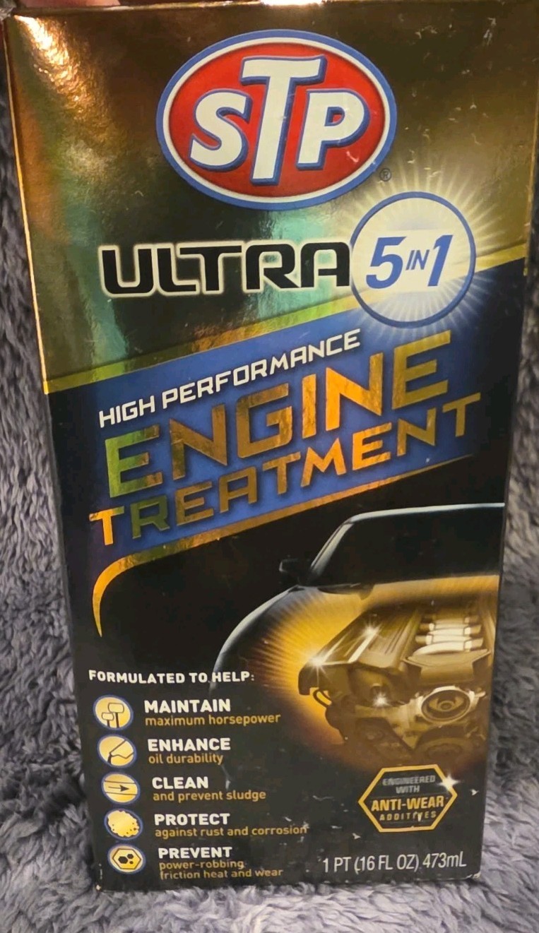 2014 STP Ultra 5-in-1 Engine Treatment 16oz Factory Sealed NOS w/ Box READ DESCR