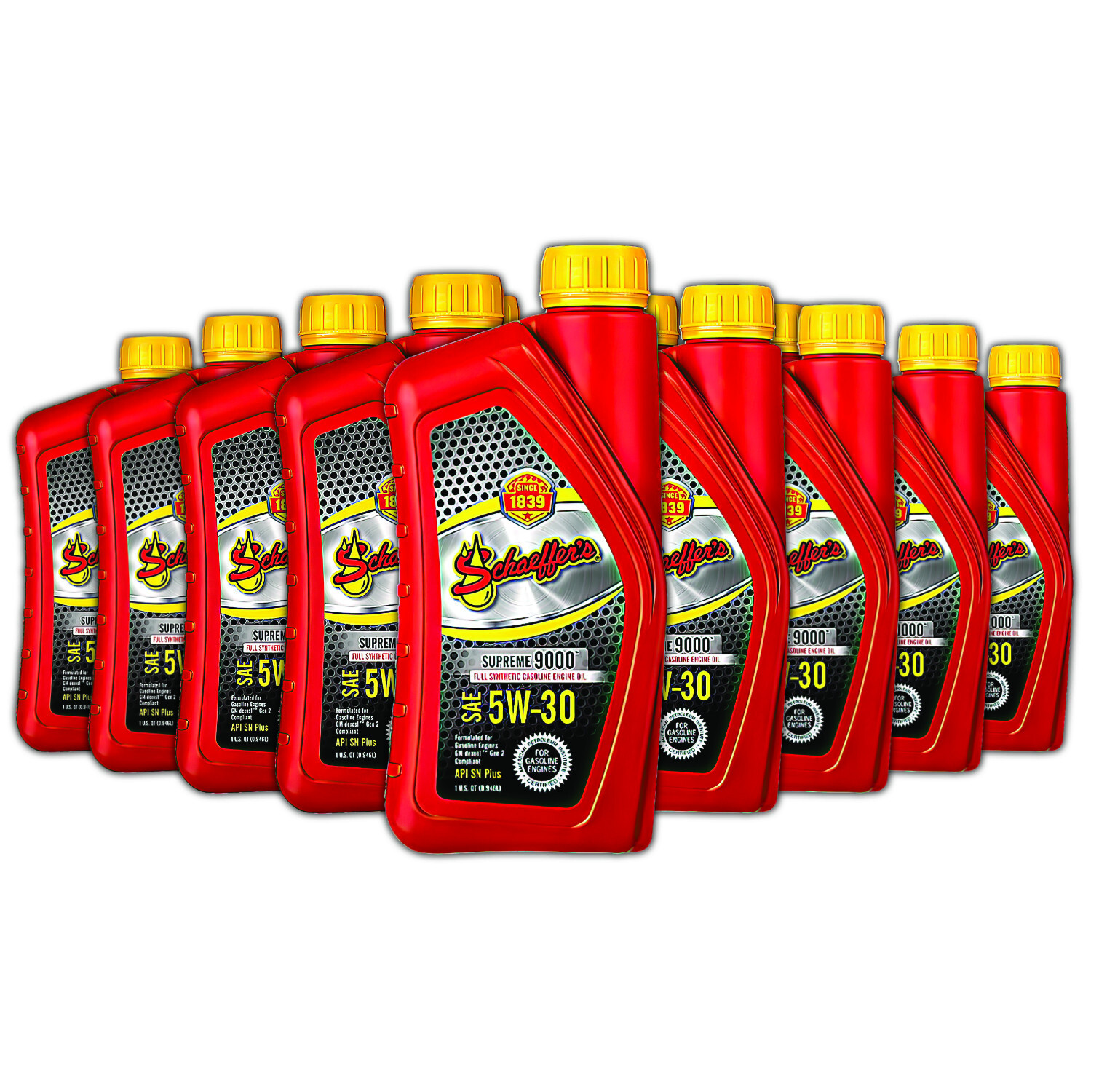 Schaeffer Motor Oil Supreme 9000™ Full Synthetic 5W-30 12Qt (9003D-012)