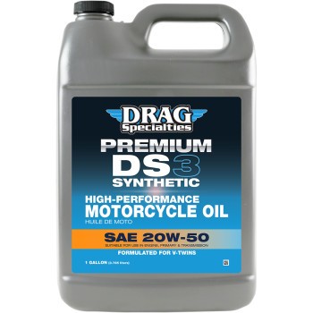 Drag Specialties DS3 Synthetic Engine Oil – 20W-50 – 1 Gallon Free Shipping