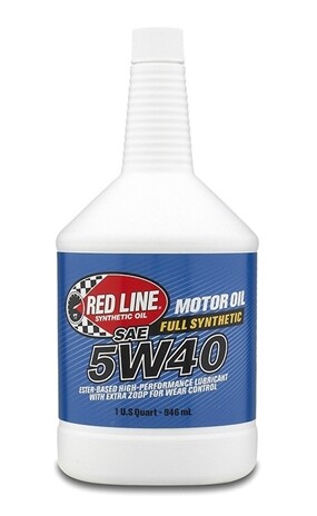 Red Line Oil 15404 5W40 Synthetic Motor Oil 1 Quart