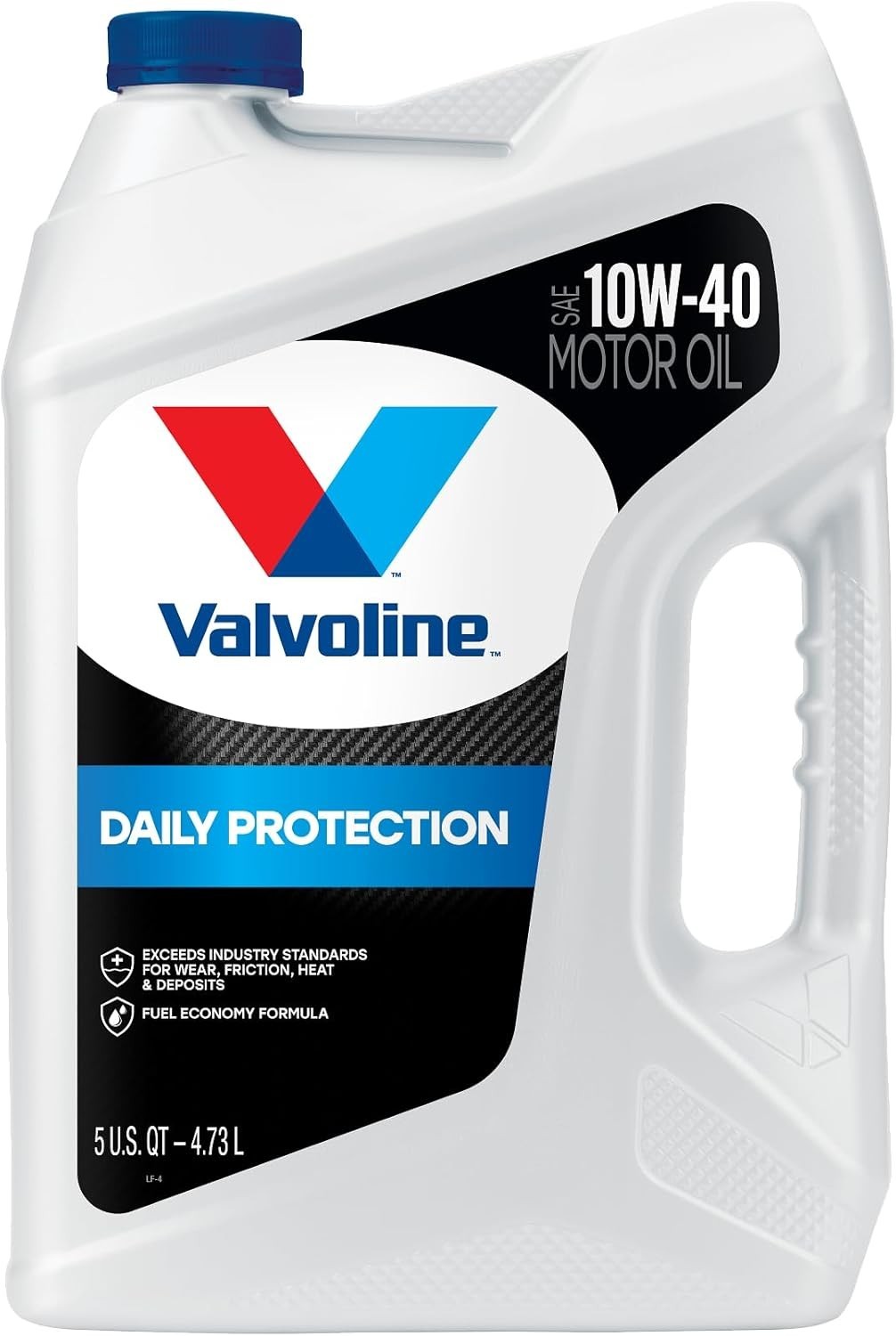 10W-40 Synthetic Blend Motor Oil 5 Quart – Exceptional Engine Protection