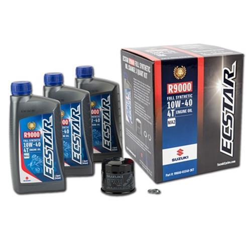 New Suzuki Ecstar R9000 Full Synthetic Oil Change Kit (3 Quart) – 990A0-01E40-3K