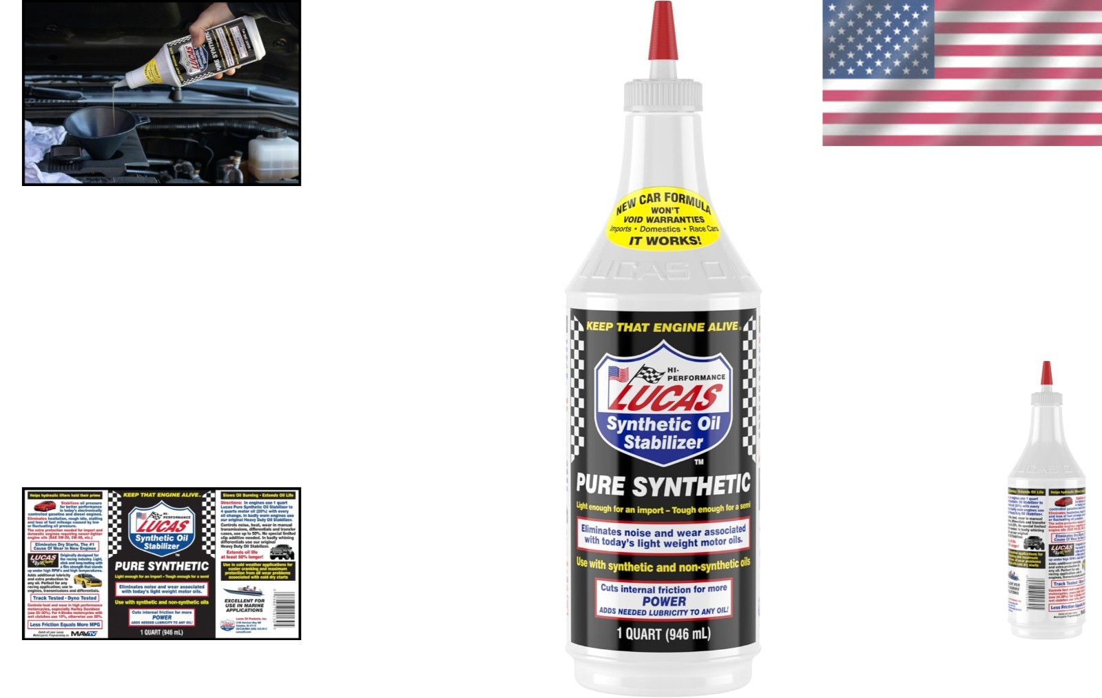 10130 Synthetic Oil Stabilizer – 1 Quart for Enhanced Performance & Protection
