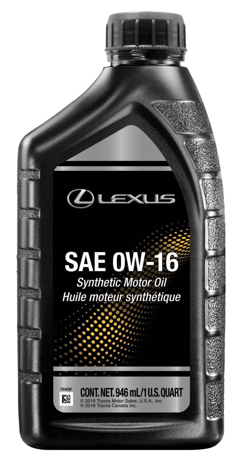 LEXUS/TOYOTA MOTOR OIL 0W-16 1 QTS