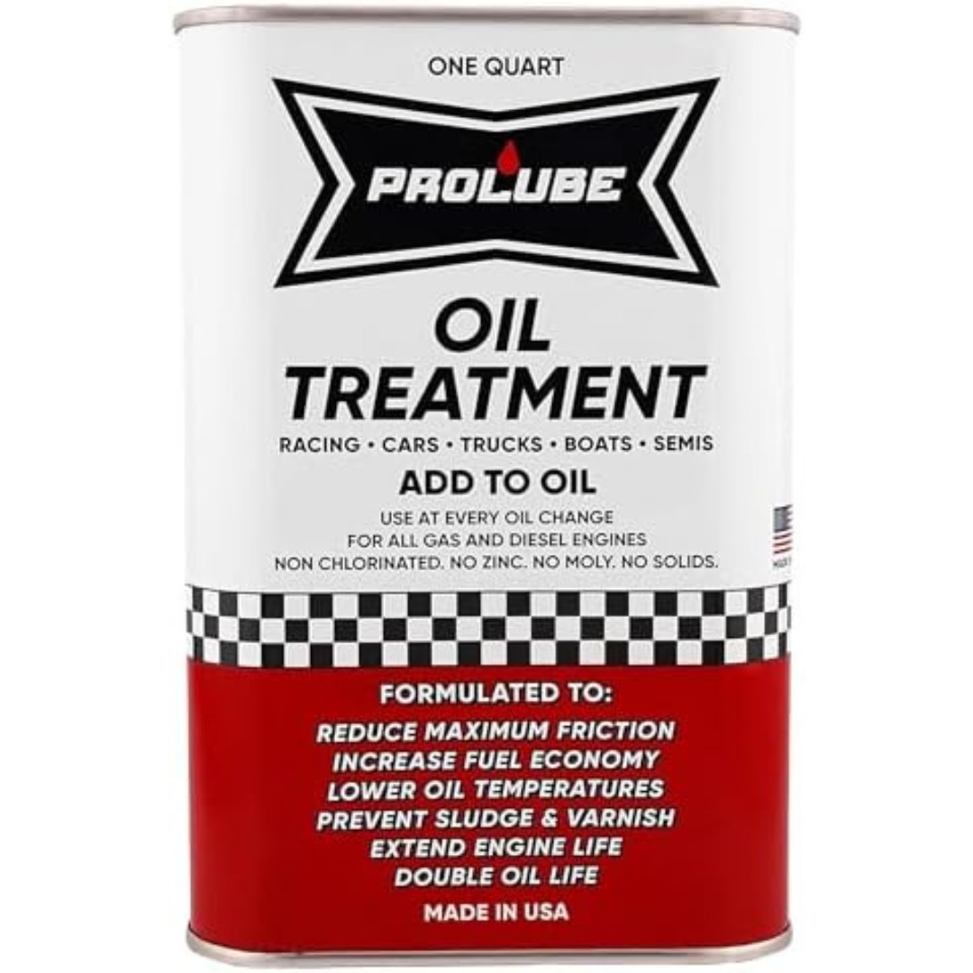 Prolube Engin Oil Treatment 1QT – Engine Oil Additive for Gas & Diesel Engines