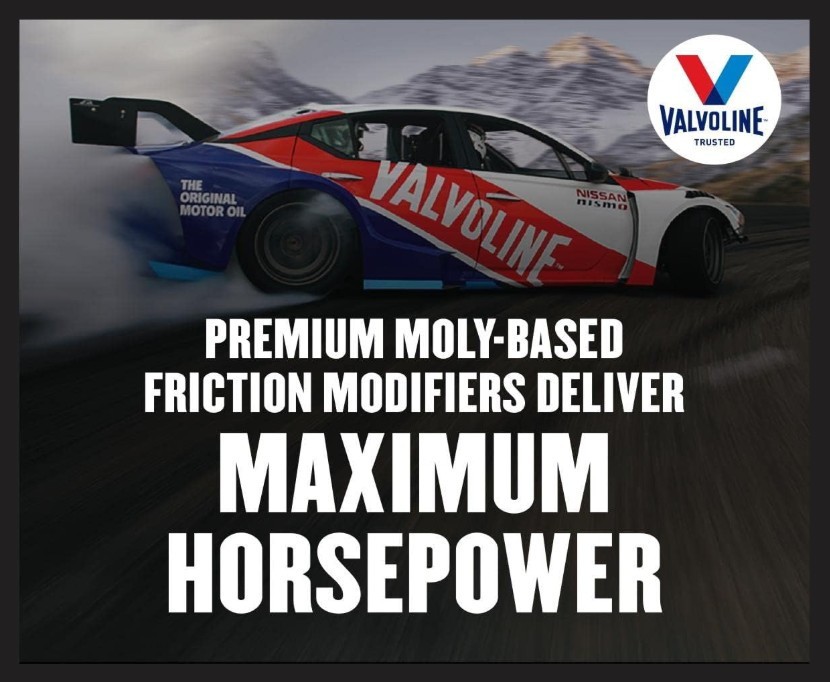 Valvoline VR1 Racing SAE 20W-50 Motor Oil 5 QT, Help Minimize Friction, New