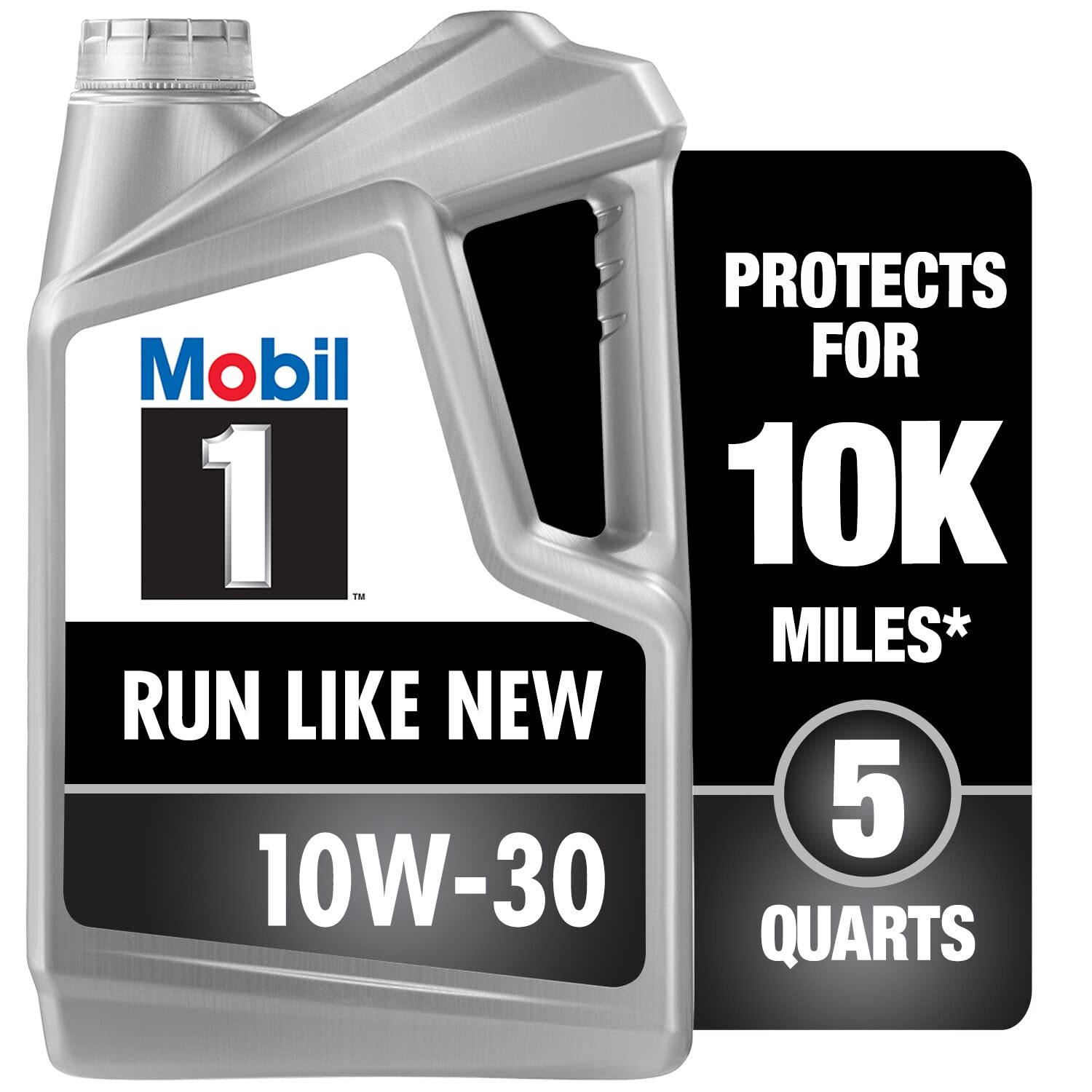 Mobil 1 Advanced 10W-30 Synthetic Motor Oil 5 Quart – Auto Engine Oil