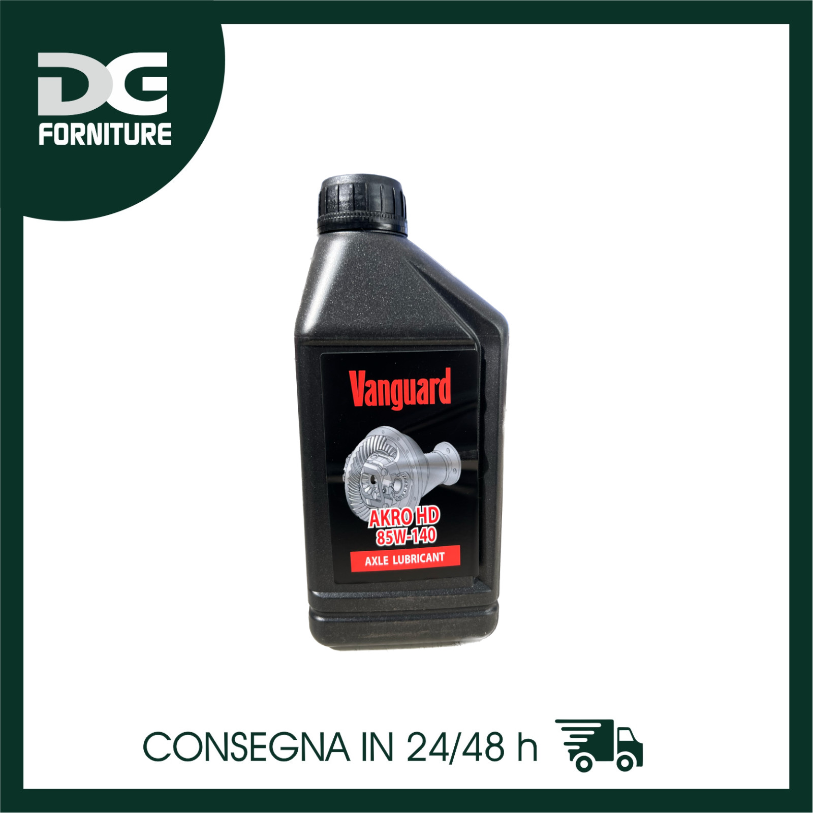 VANGUARD AKRO HD 85W140 LT DIFFERENTIAL MECHANICAL CHANGE AND TRANSMISSION OIL