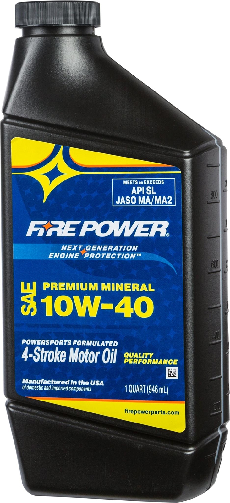 Fire Power Mineral Oil 4t 10w40 qt each