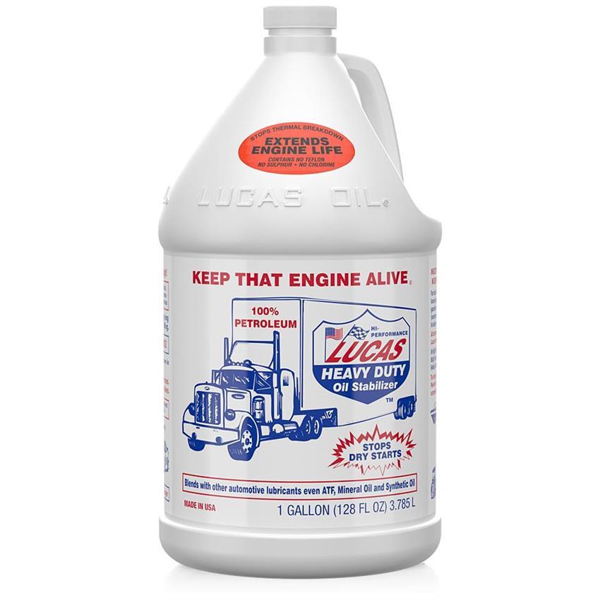 Lucas Oil 10002 Heavy Duty Oil Stabilizer, 1 Gallon, Case Of 4