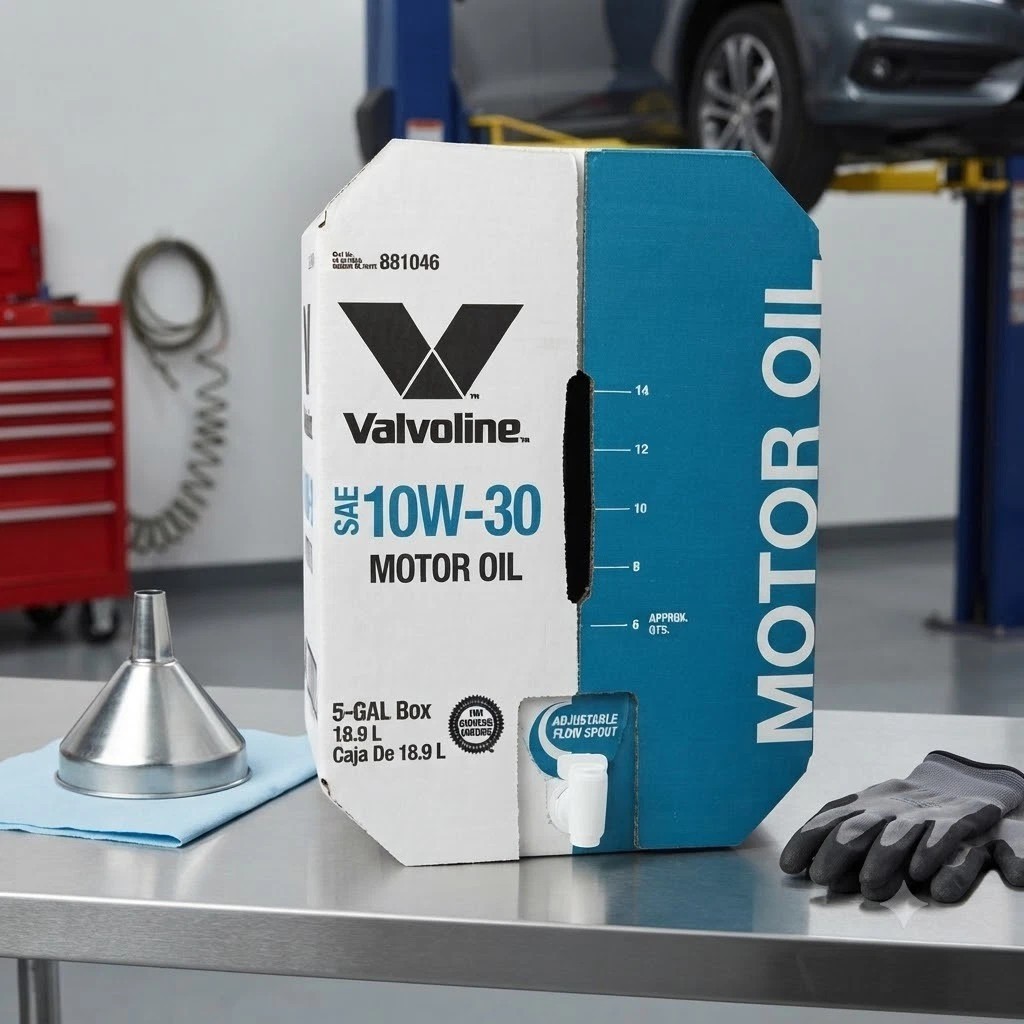VALVOLINE 881046 Daily Protection SAE 10W-30 Conventional; 5 Gallon Bay Box