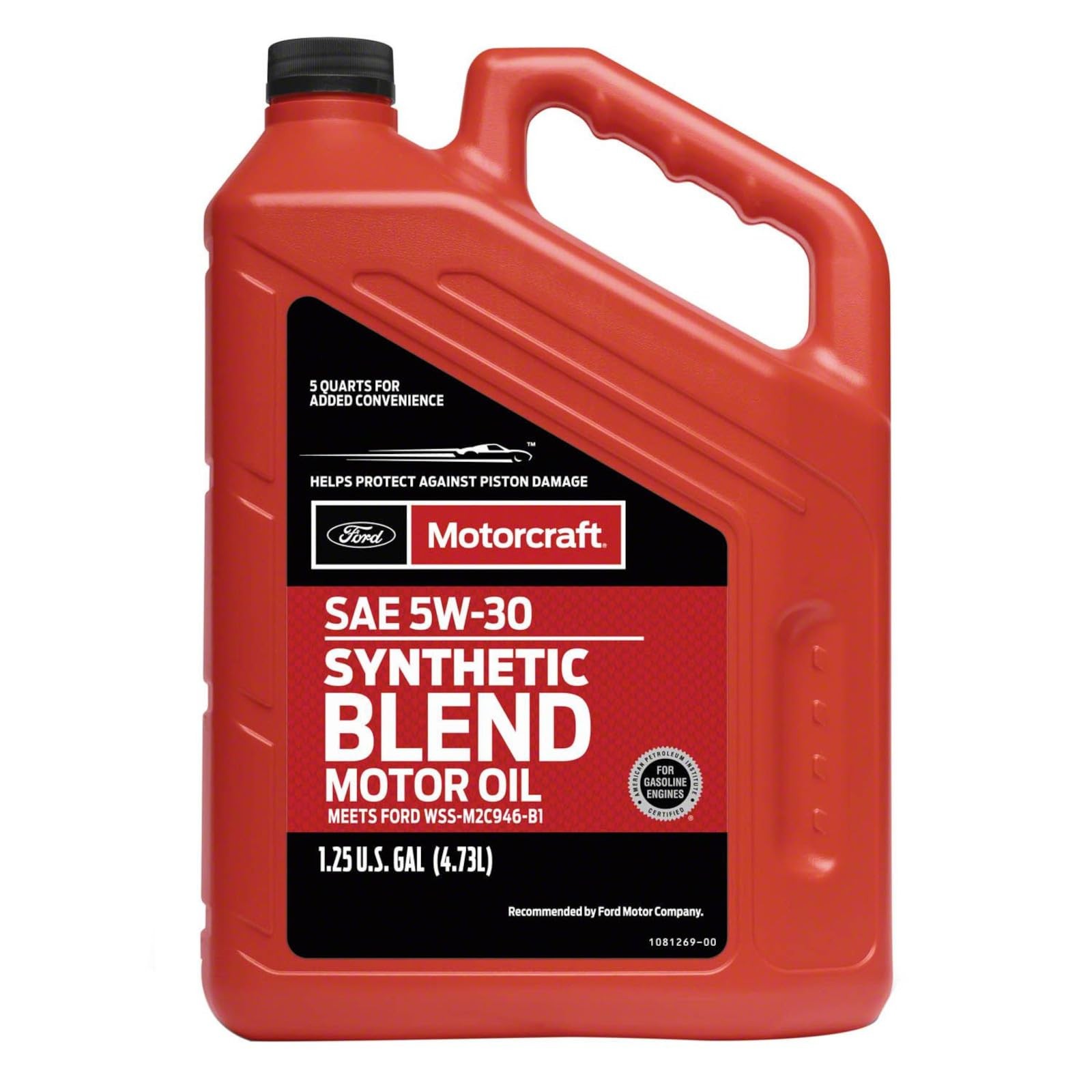 MOTORCRAFT – Oil – Engine (XO5W305Q3SP) 5-Quart Jug, Red