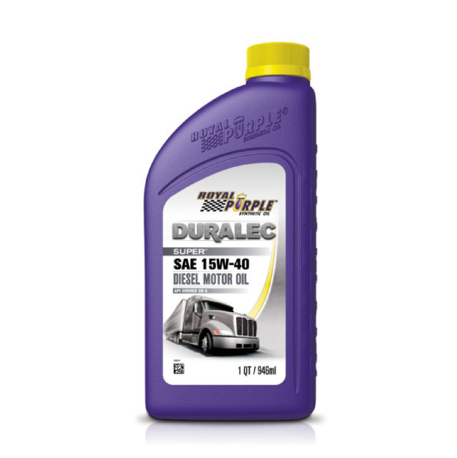 Royal Purple 01154 Duralec Super 15W-40 Synthetic Diesel Motor Oil 1-Qt. Bottle