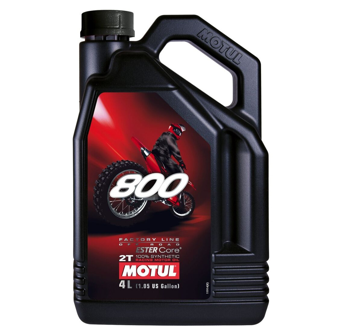 Motul 800 2T Factory Line 100% Synthetic Off Road 2-Stroke Engine Oil 4L