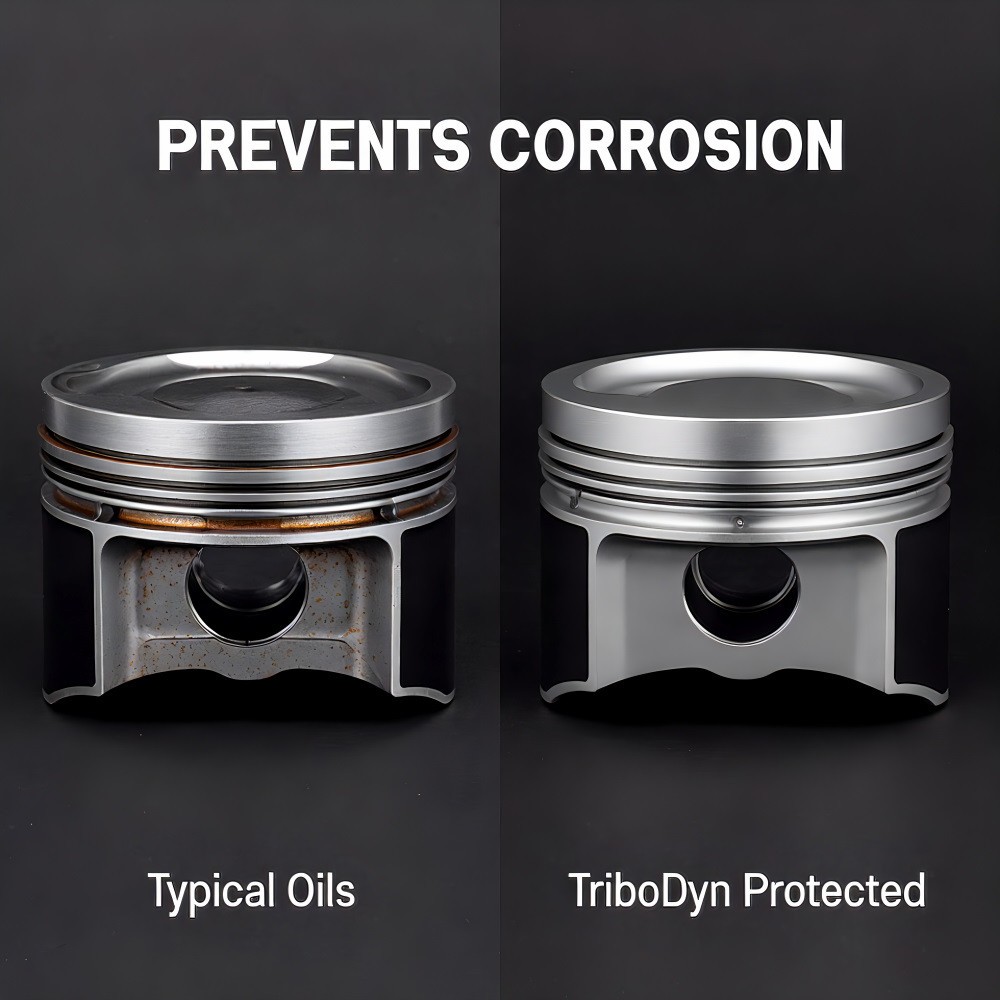 TriboDyn Synthetic V TWIN20W50 Motorcycle Oil with Ceramic Coating -ALL SIZES