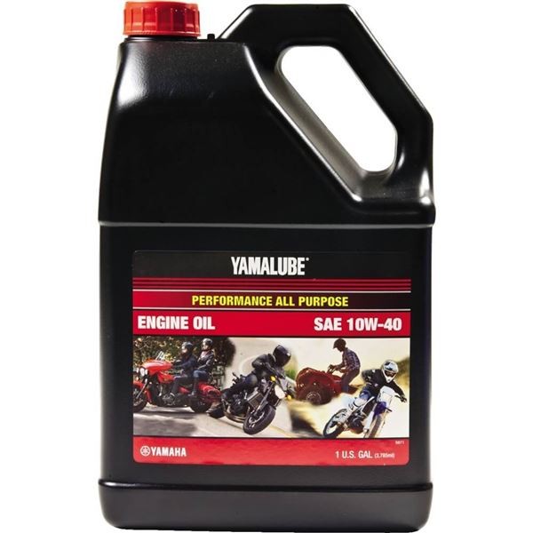Yamalube All Purpose 10W40 Performance Oil | 1 Gallon |