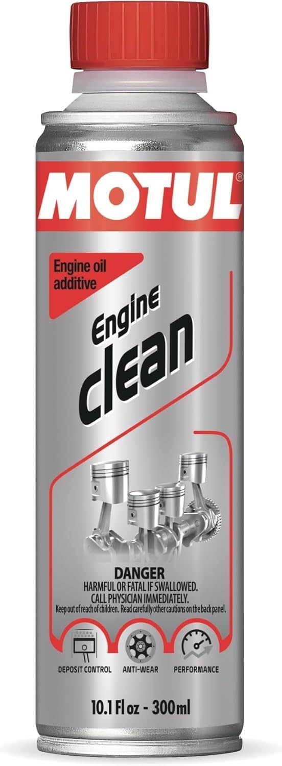 Motul Engine Clean – Oil Additive & Flush for Gasoline & Diesel Engines, 300ml