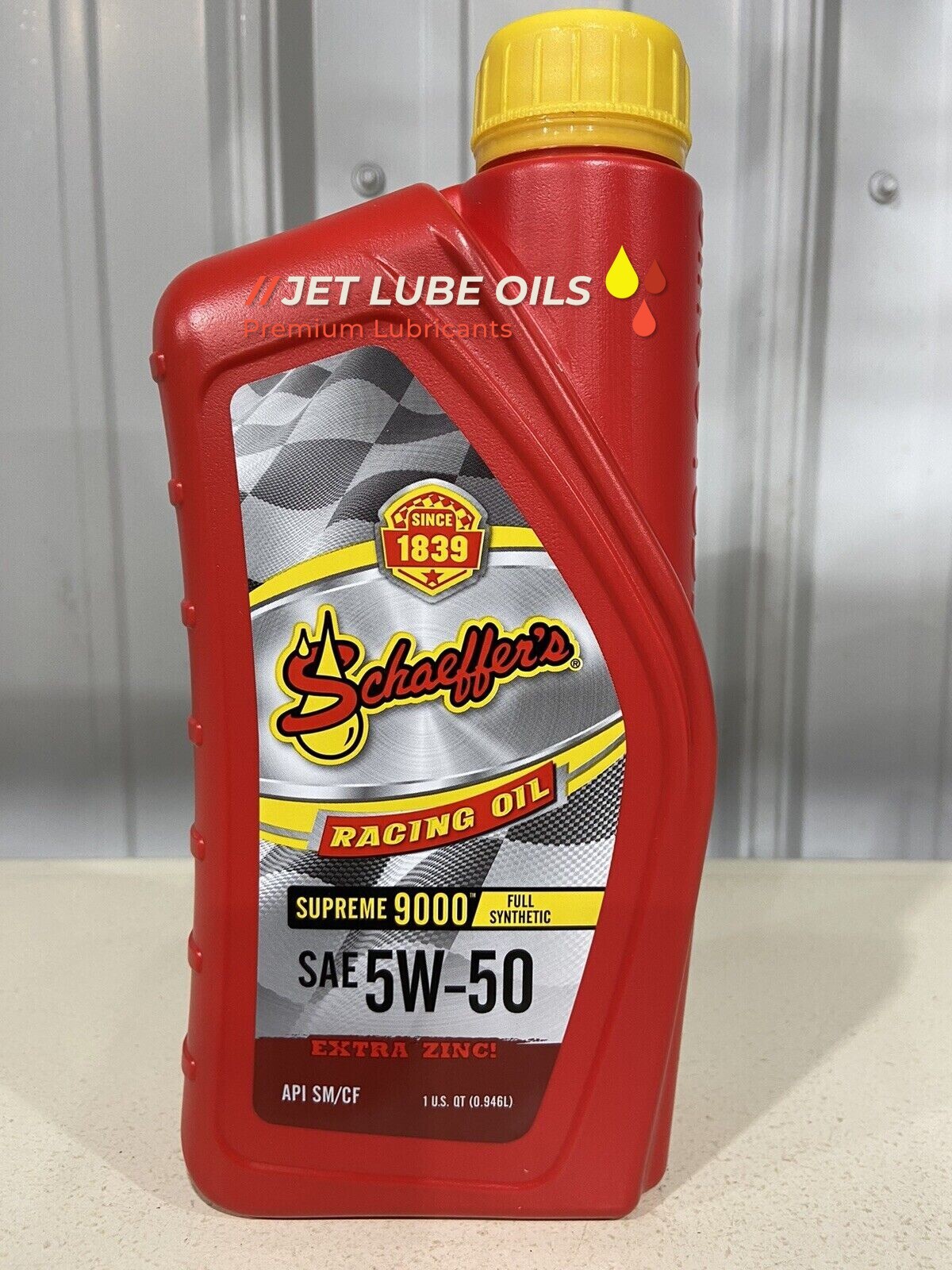Schaeffer’s 5w-50 9001 Racing Oil 12 Quarts