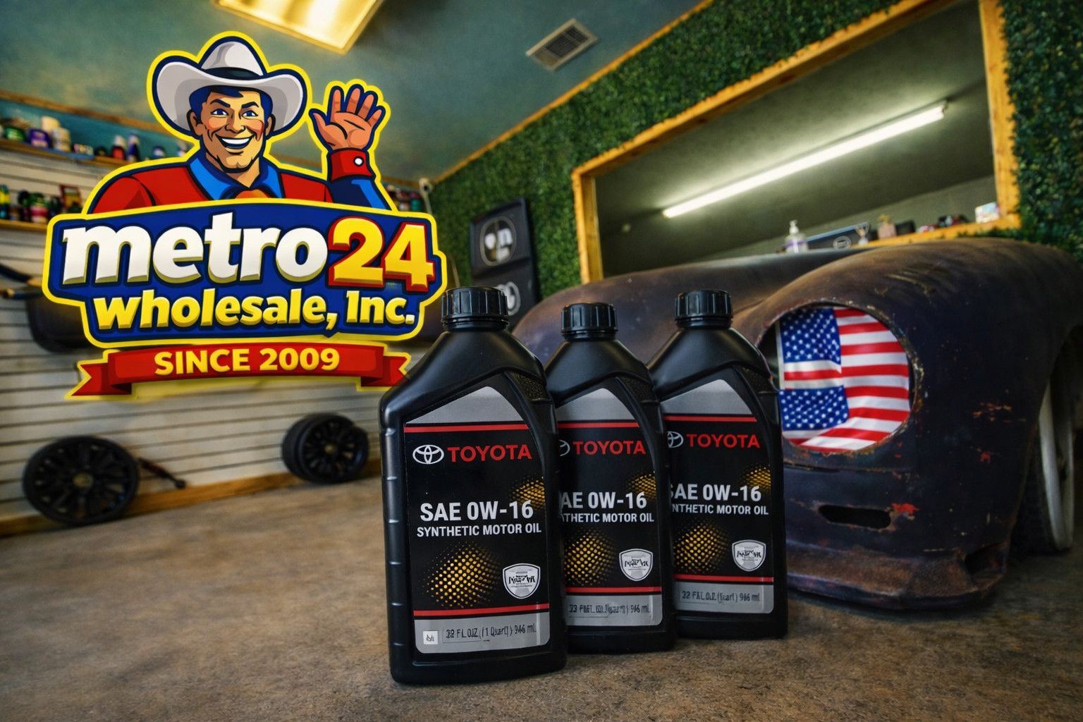 (3) Genuine Toyota / Lexus 0w16 Motor Oil 00279-16QTE-01 – same as dealer