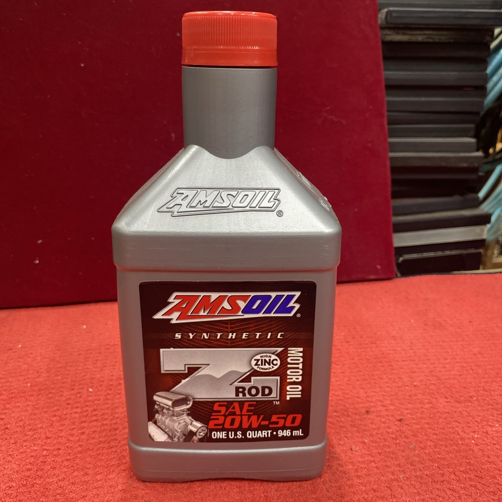 Amsoil Z Rod Synthetic 20W-50 High Zinc Motor Oil