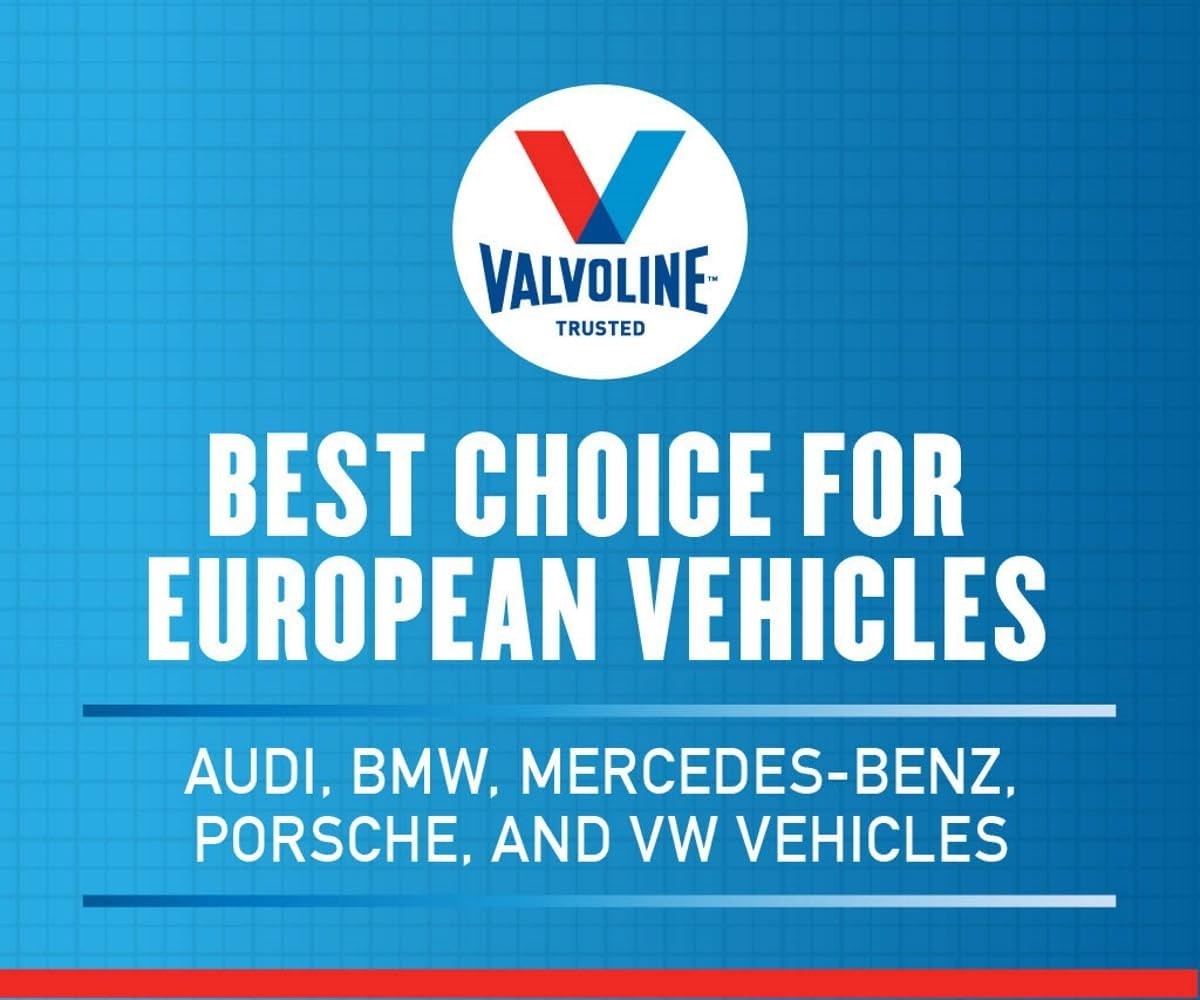 Pack of 2 Full Synthetic 5W-40 Motor Oil for Optimal Care of European Engines