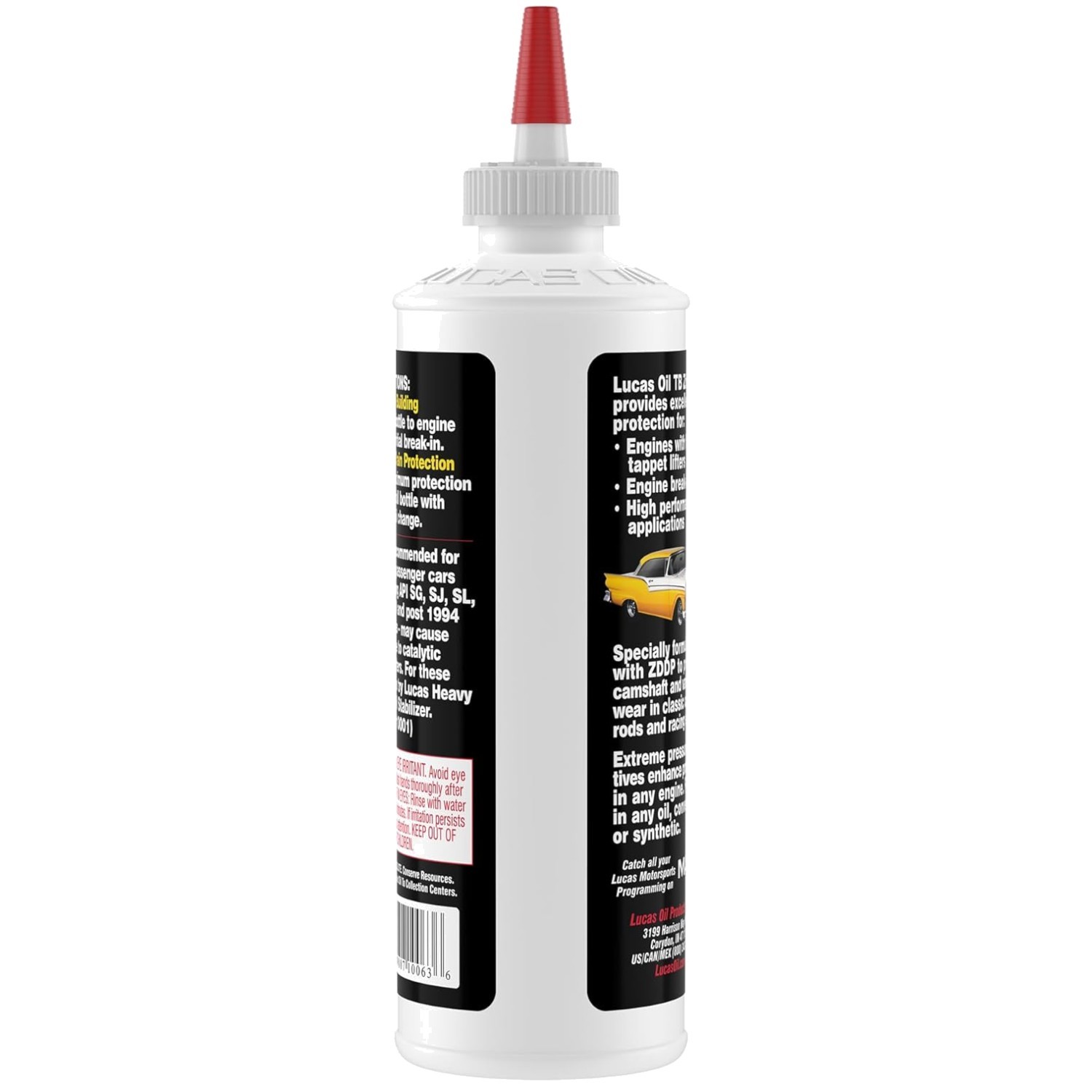High Zinc Oil Additive for Engine Break-In – 16oz