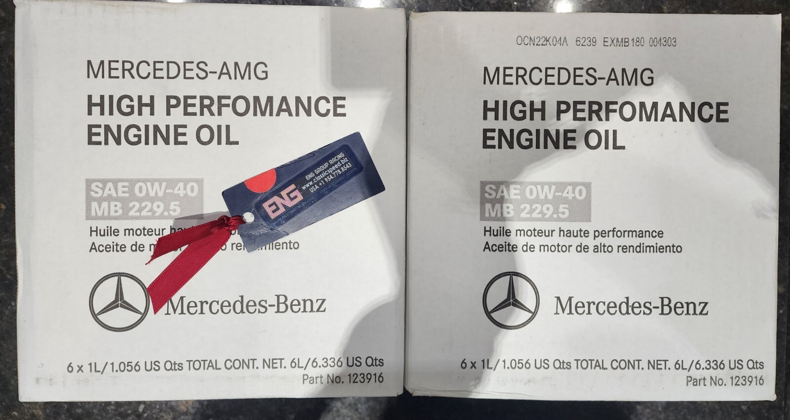 12L MERCEDES-AMG SAE MB/FUCHS 0W-40 SYN 229.50 ENG RACING USA & WORLD