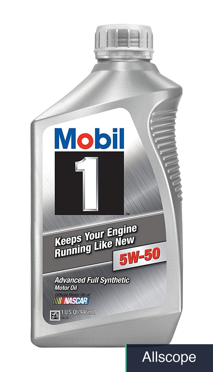 Motor Oil 5W-50 Full Synthetic 6-Pack 1 Quart Advanced Protection
