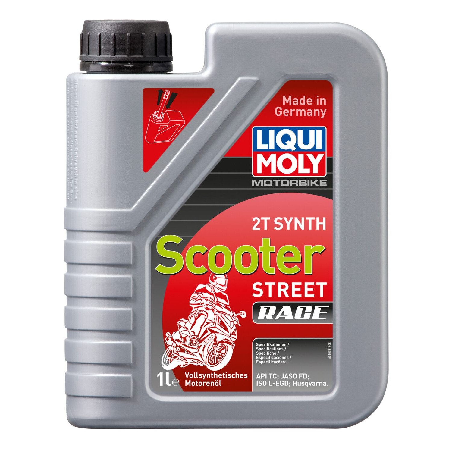 Engine Oil 2T Synth Scooter Street Race 1L Liqui Moly 1053