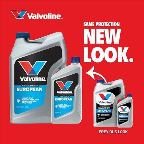 Full Synthetic Motor Oil 0W40 6 Quart Case European Vehicle Protection