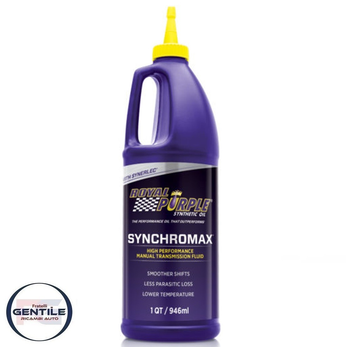 ROYAL PURPLE SYNCHROMAX TRANSMISSION OIL FOR MANUAL TRANSMISSIONS 946ml