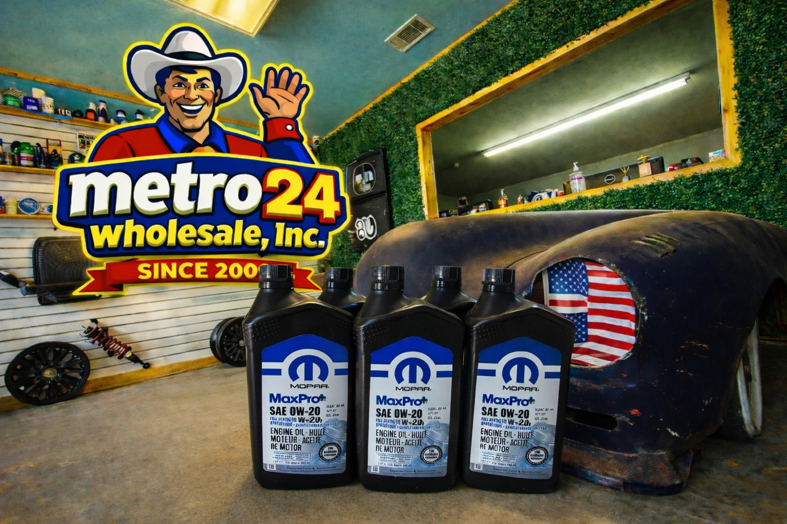 (5) GENUINE Engine Oil Mopar 68523994AA- same as dealer