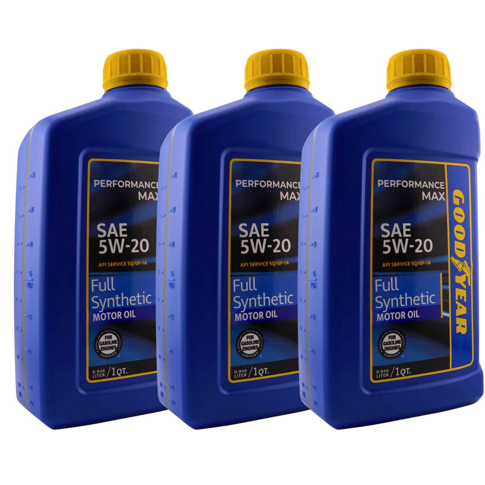 Synthetic Oil SAE 5W-20 – Goodyear Performance Max MOT-PM-SC5W20- (Pack of 3)