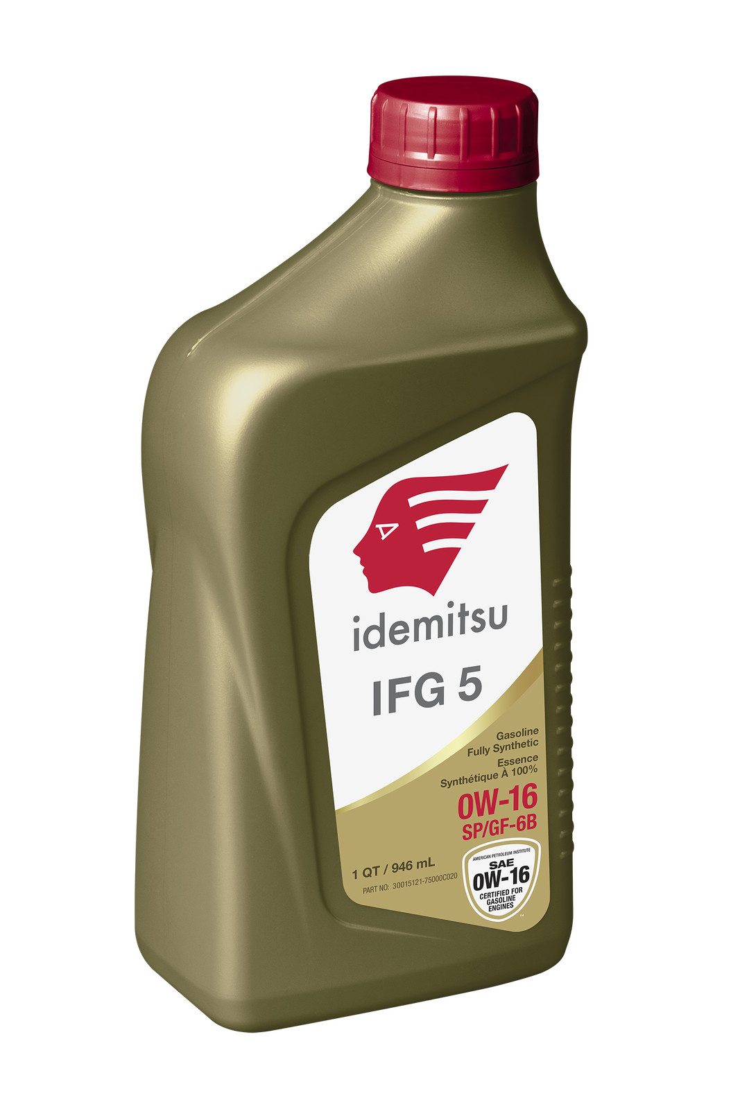 Idemitsu 0W-16 Full Synthetic Oil – 1 Quart IFG5 0W16 SAE Engine Car Motor Oil