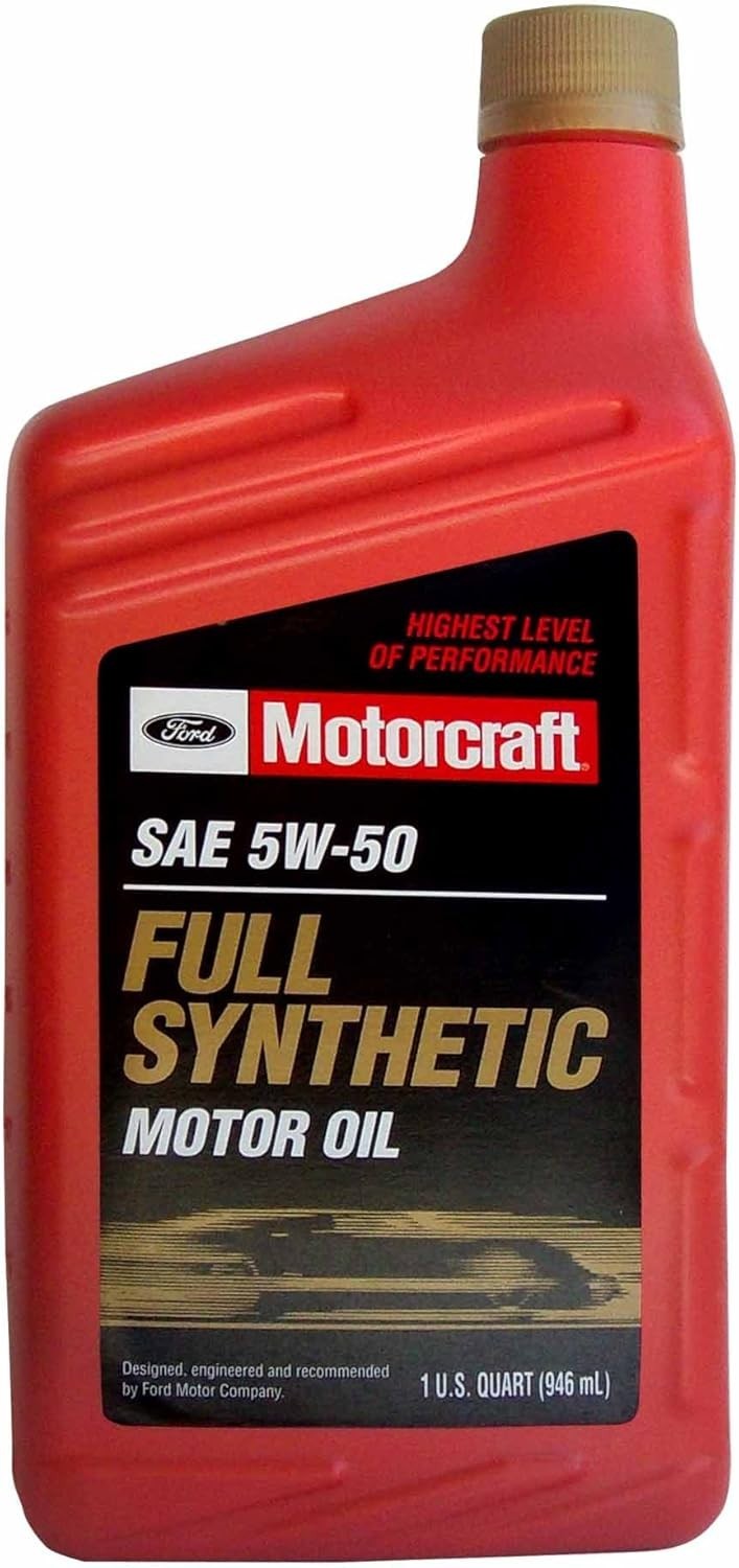 5W50 Full Synthetic Motor Oil Jug – Excellent Engine Performance & Protection