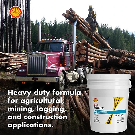 HOT DEAL Shell ROTELLA T4 Triple Protection Diesel Conventional Engine Oil15W-40