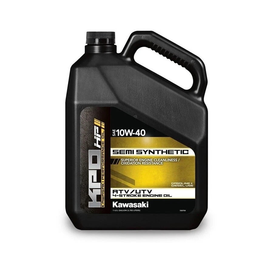 Kawasaki Performance Oils 10W-40 ATV/UTV Oil – 1 Gallon / 10W-40 K61027-300-01G