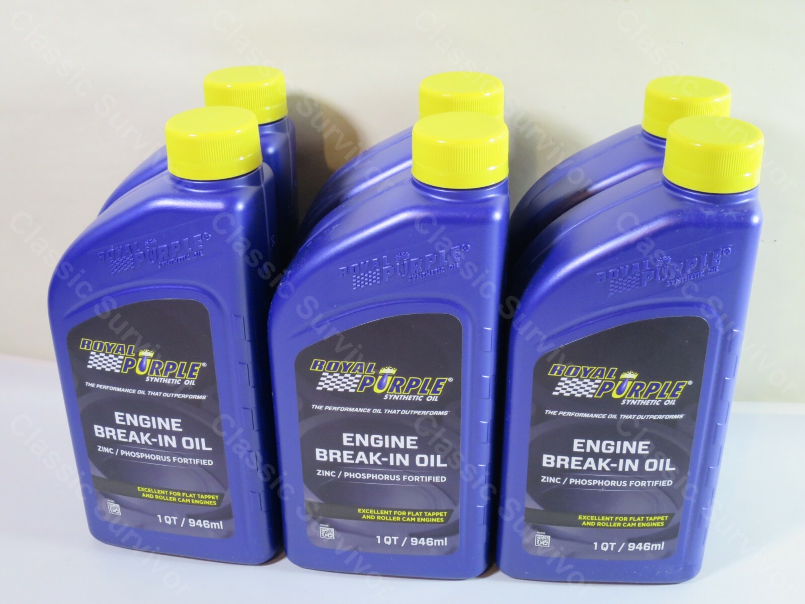 Royal Purple 11487 Engine Break In Oil 10W30 Pack of 6 Quarts