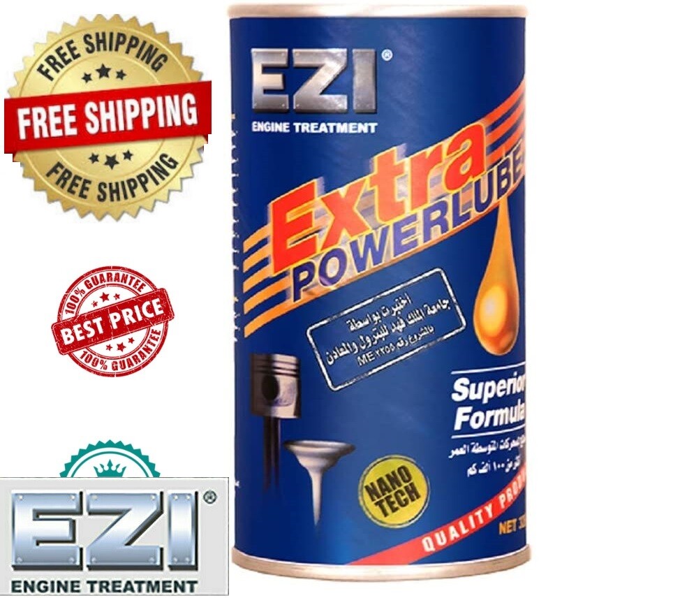 2 EZI Extra Power lube Superior Formula Engine more than 100,000 km 2 X 326 ml