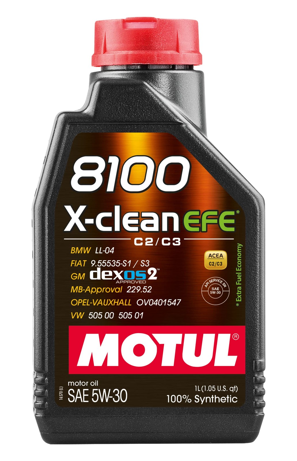 109470 8100 X-Clean EFE 5W30 1 Liter No Size